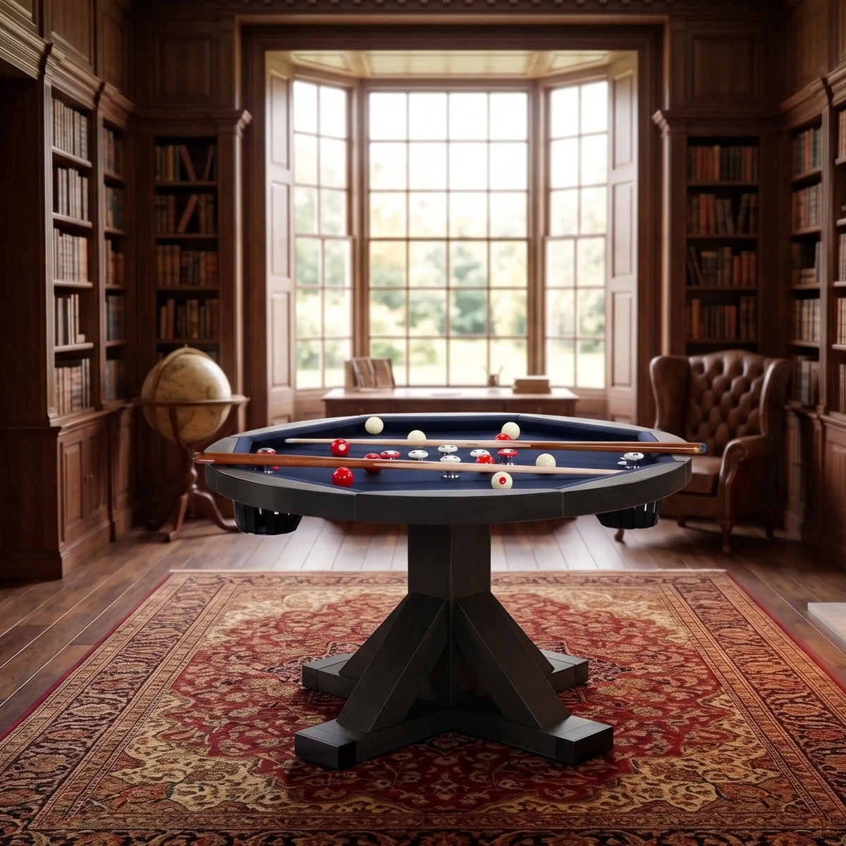 Legacy Sterling 3-in-1 Game Table With Bumper Pool