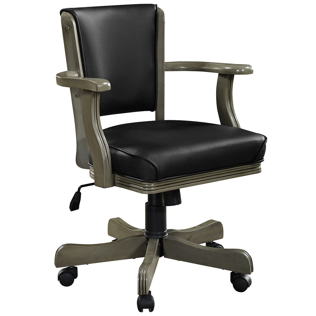 RAM Game Room Swivel Game Chair - Slate Finish