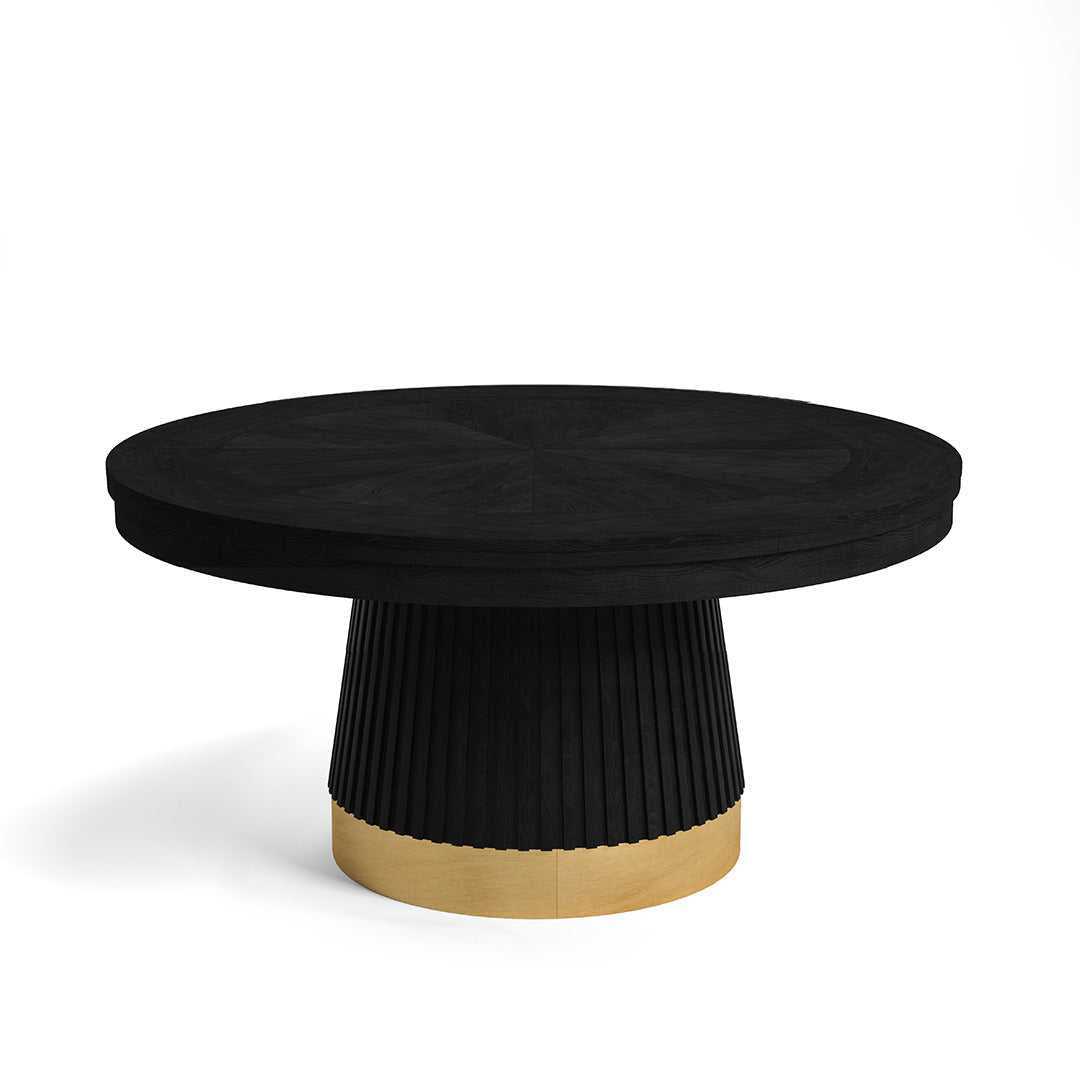 RAM Game Room Prohibition 60" Poker Table - Matte Black Finish