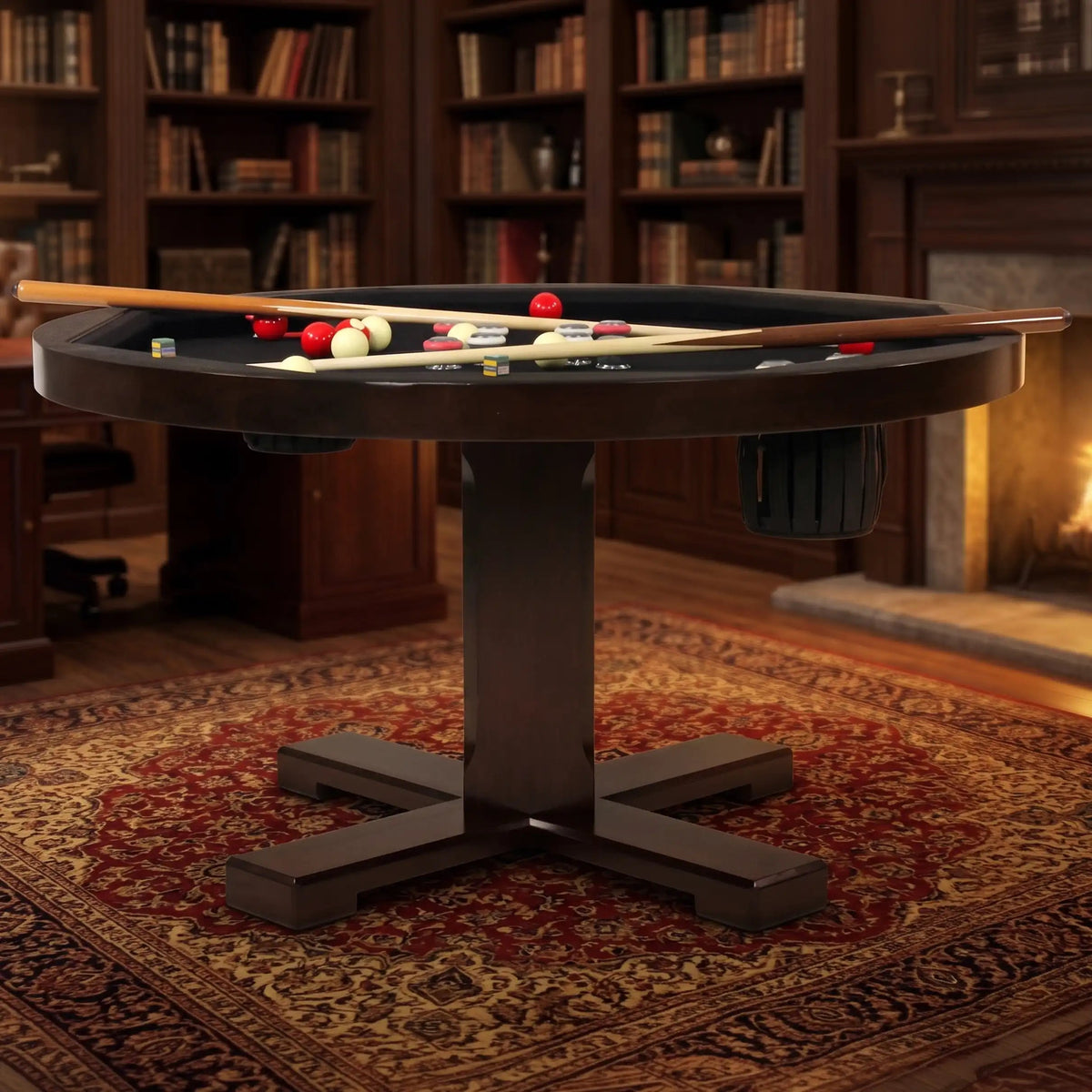 Legacy Heritage 3-in-1 Game Table With Bumper Pool