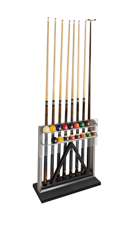 Legacy Aria Floor Cue Rack - Raven Finish