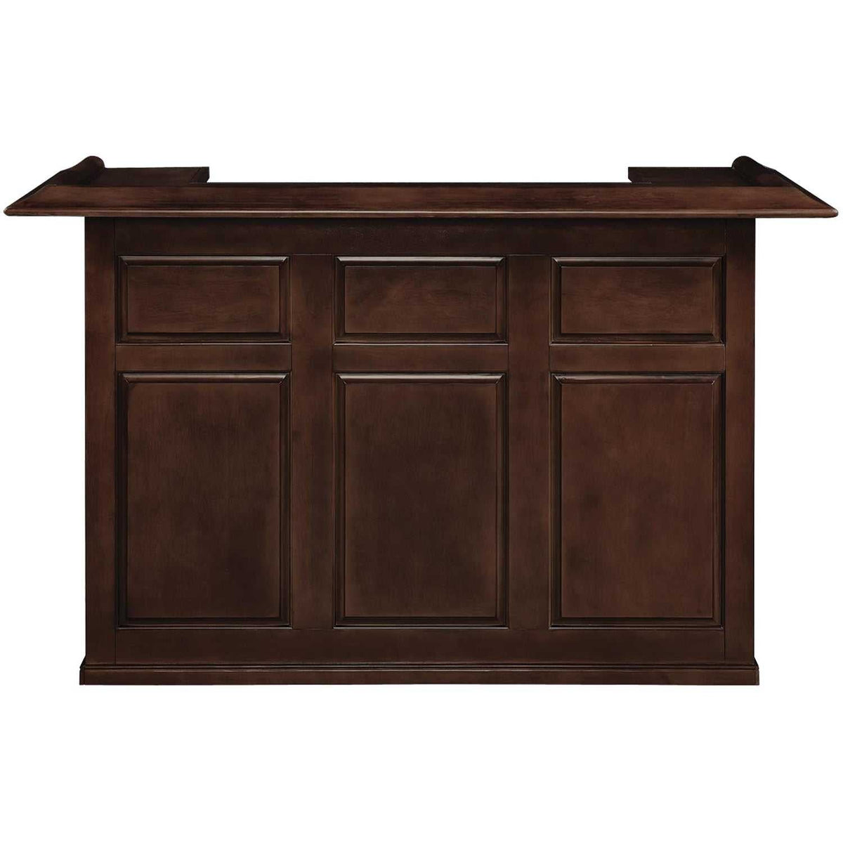 RAM Game Room 72" Pub Style Dry Bar - Cappuccino Finish