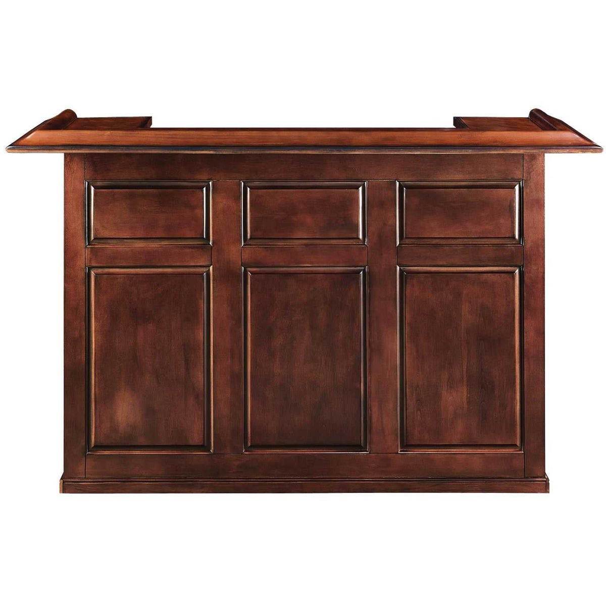 RAM Game Room 72" Pub Style Dry Bar - Chestnut Finish