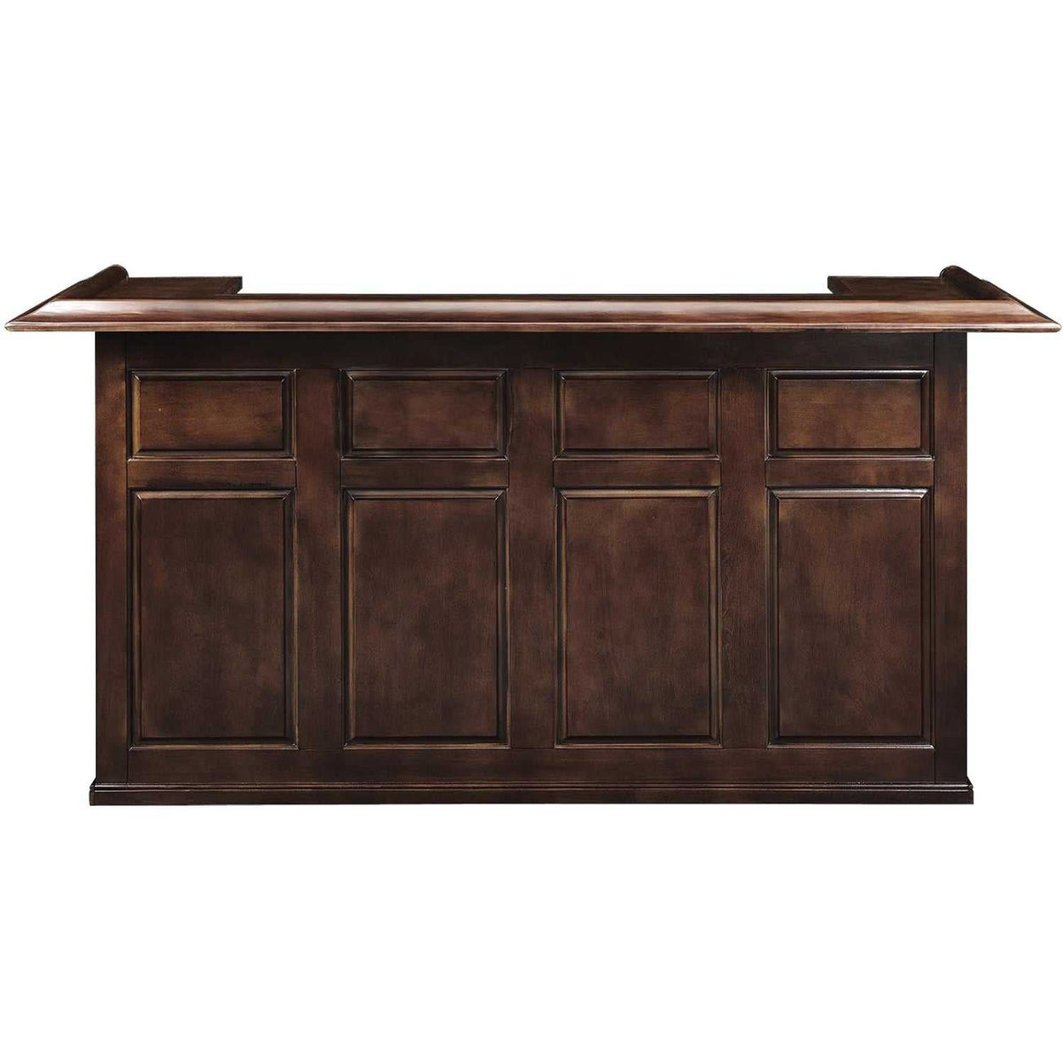 RAM Game Room 84" Pub Style Dry Bar - Cappuccino Finish