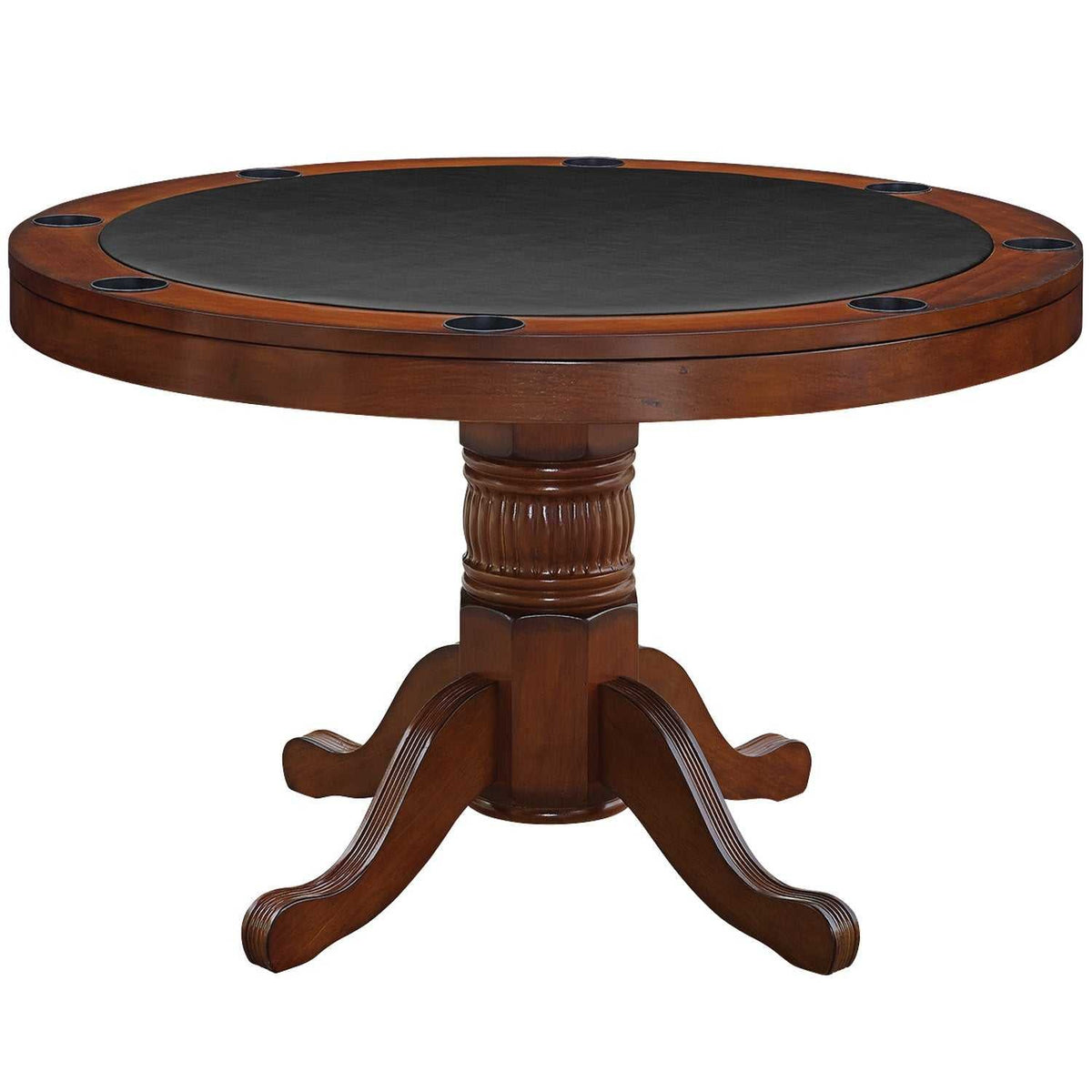 RAM Game Room 48" 2-in-1 Game Table - Chestnut Finish