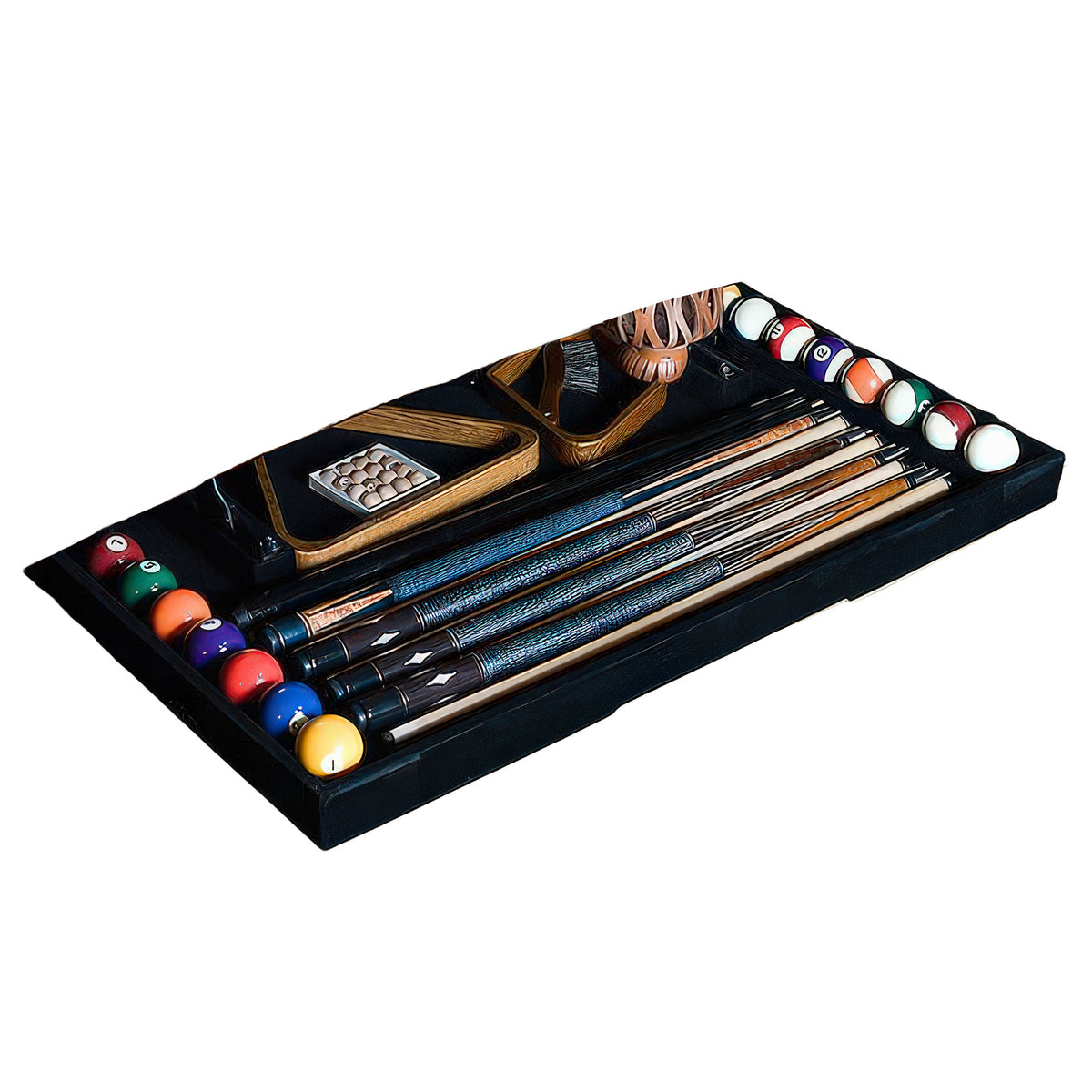 Legacy Perfect Drawer Pool Table Accessory Organizer - Top View
