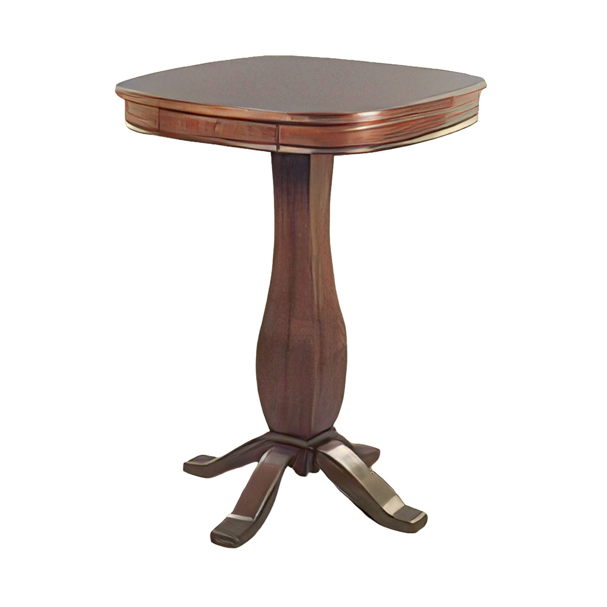 Legacy Signature Pub Table 30" Square with Chess Inlay
