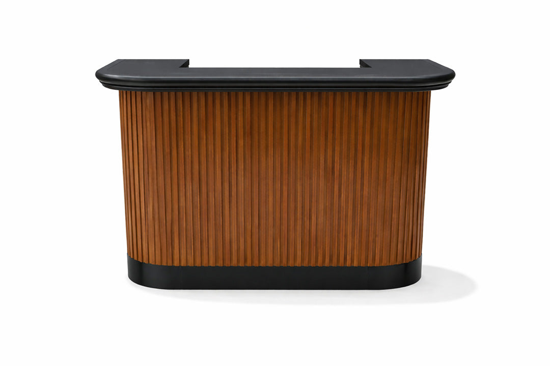 RAM Game Room Prohibition 60" Cocktail Bar - Matte Walnut Finish