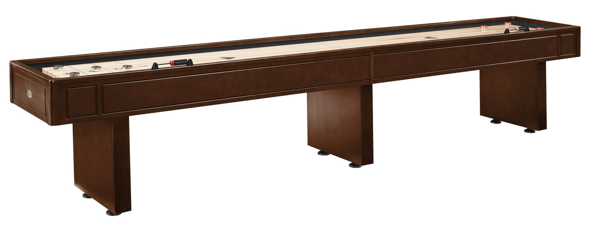 Legacy Sterling Shuffleboard Table - Nutmeg Finish