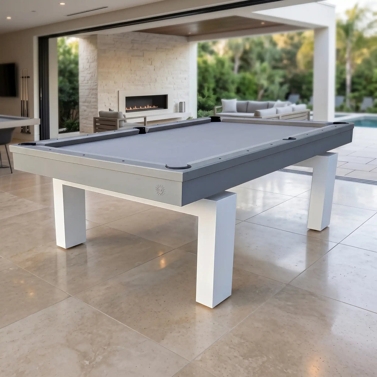 R&R Outdoors South Beach Pool Table