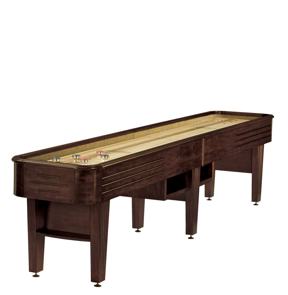 Brunswick Andover II Shuffleboard Table - Espresso Finish