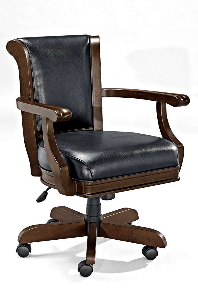 Brunswick Centennial Game Table Chair - Espresso Finish