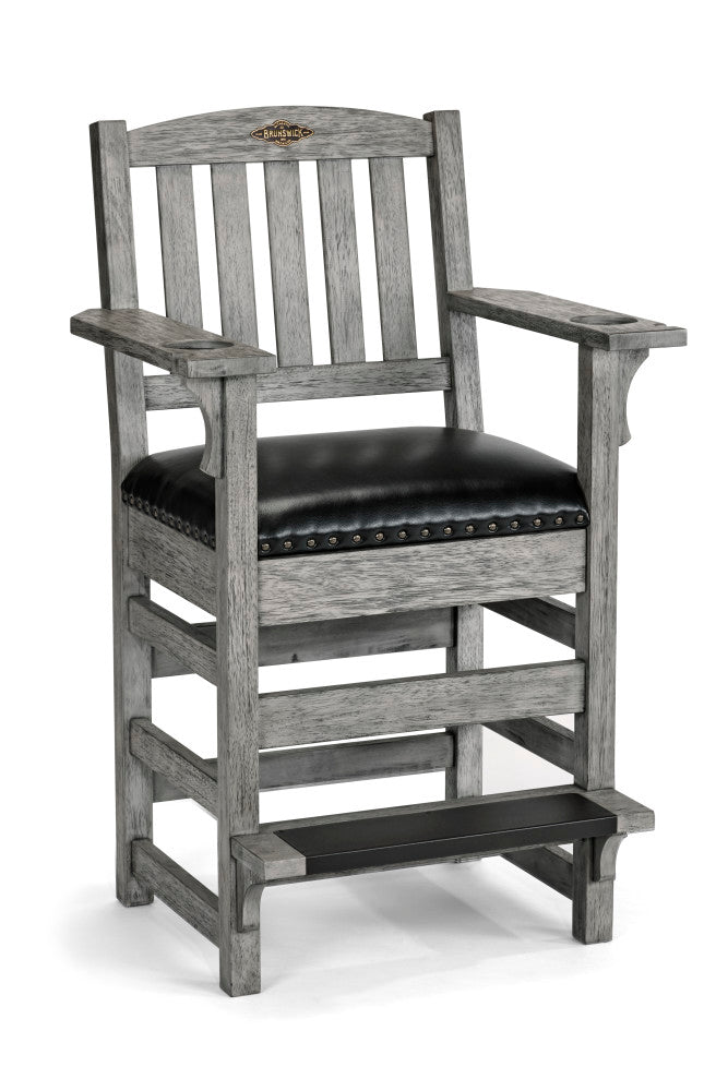Brunswick Centennial Player's Chair - Rustic Grey Finish