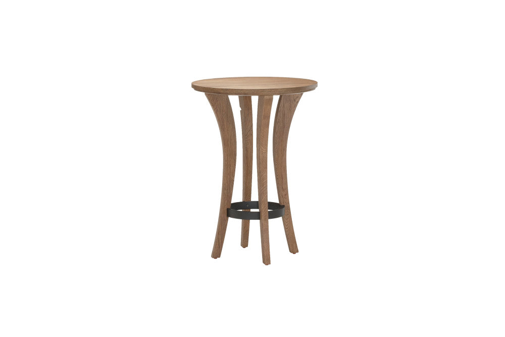 Brunswick Centennial Pub Table - Rustic Dark Brown Finish