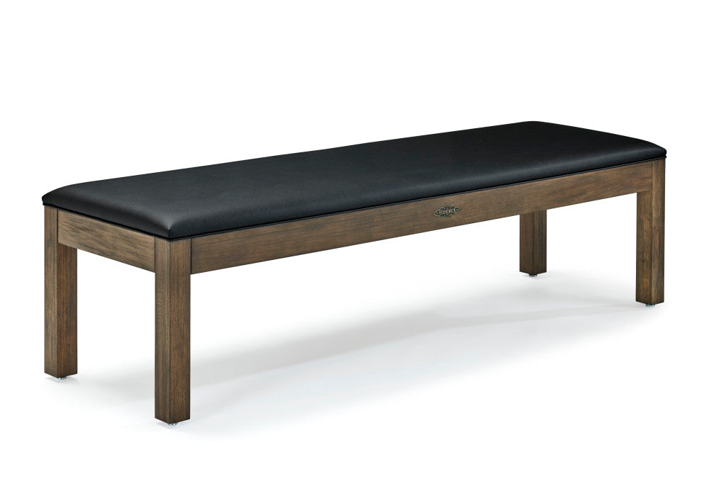 Brunswick Storage Bench - Rustic Dark Brown Finish