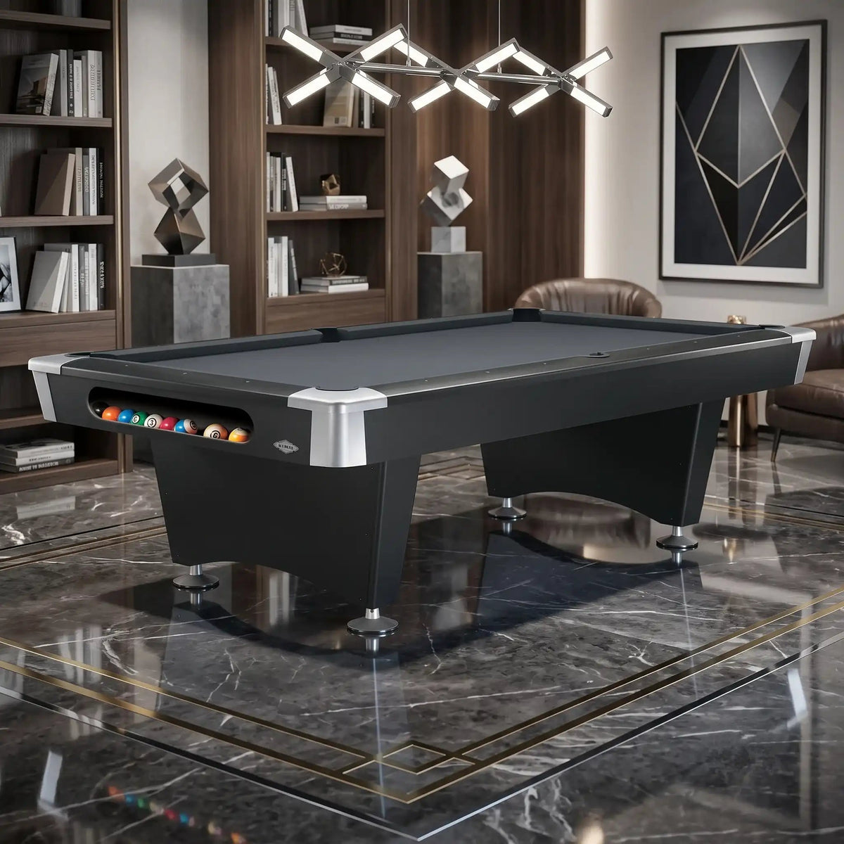 Brunswick Black Wolf II Pocket Pool Table