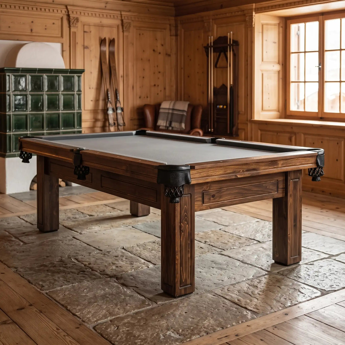 True Billiards Woodland Pool Table