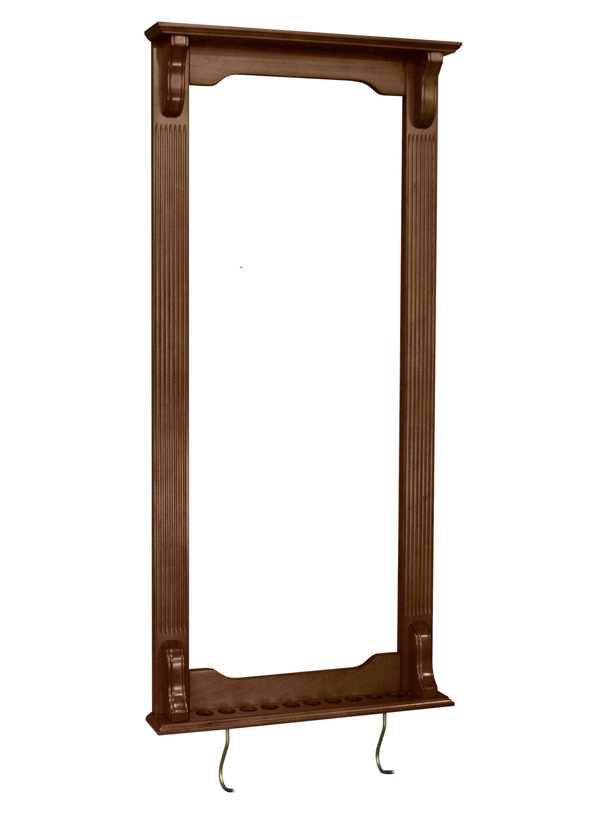 Legacy Heritage Wall Cue Rack - Nutmeg Finish