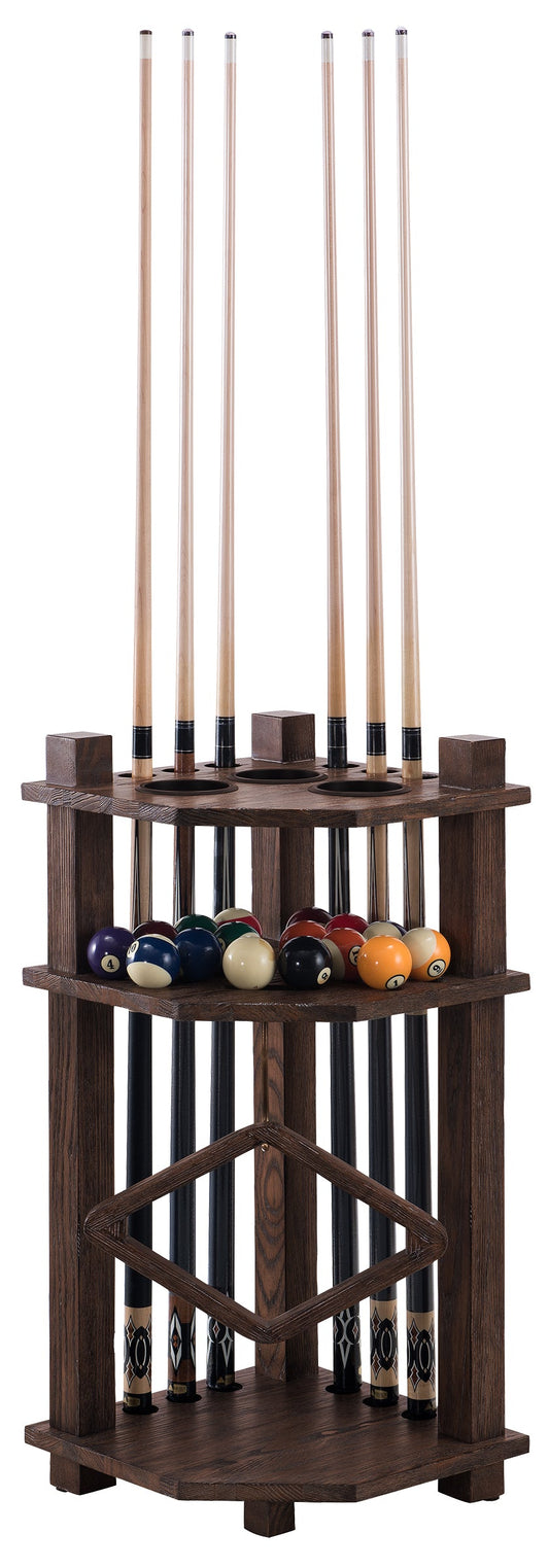 Legacy Harpeth Corner Cue Rack - Gunshot Finish