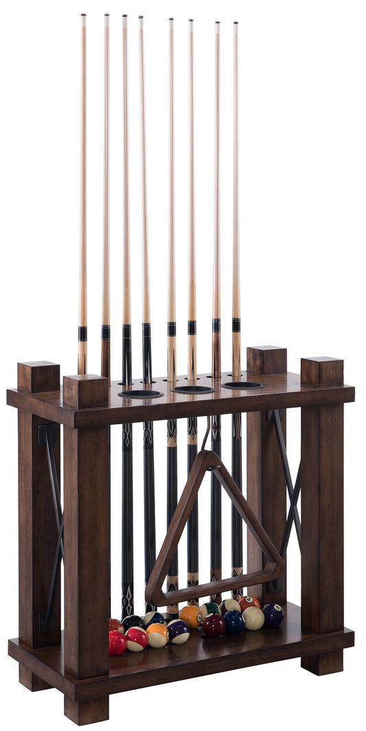 Legacy Harpeth Floor Cue Rack - Gunshot Finish