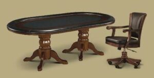 Legacy Hold Em Table with Elite Chairs