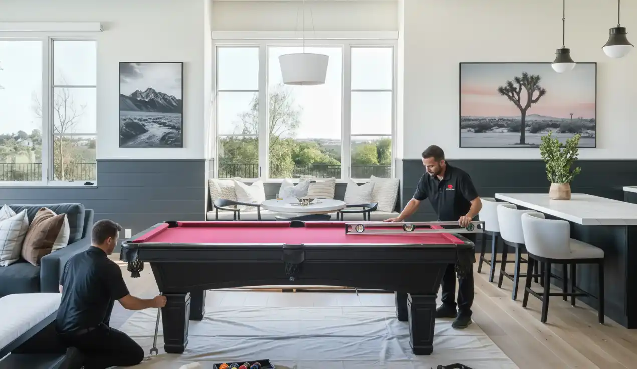Pool Table Assembly & Installation Services