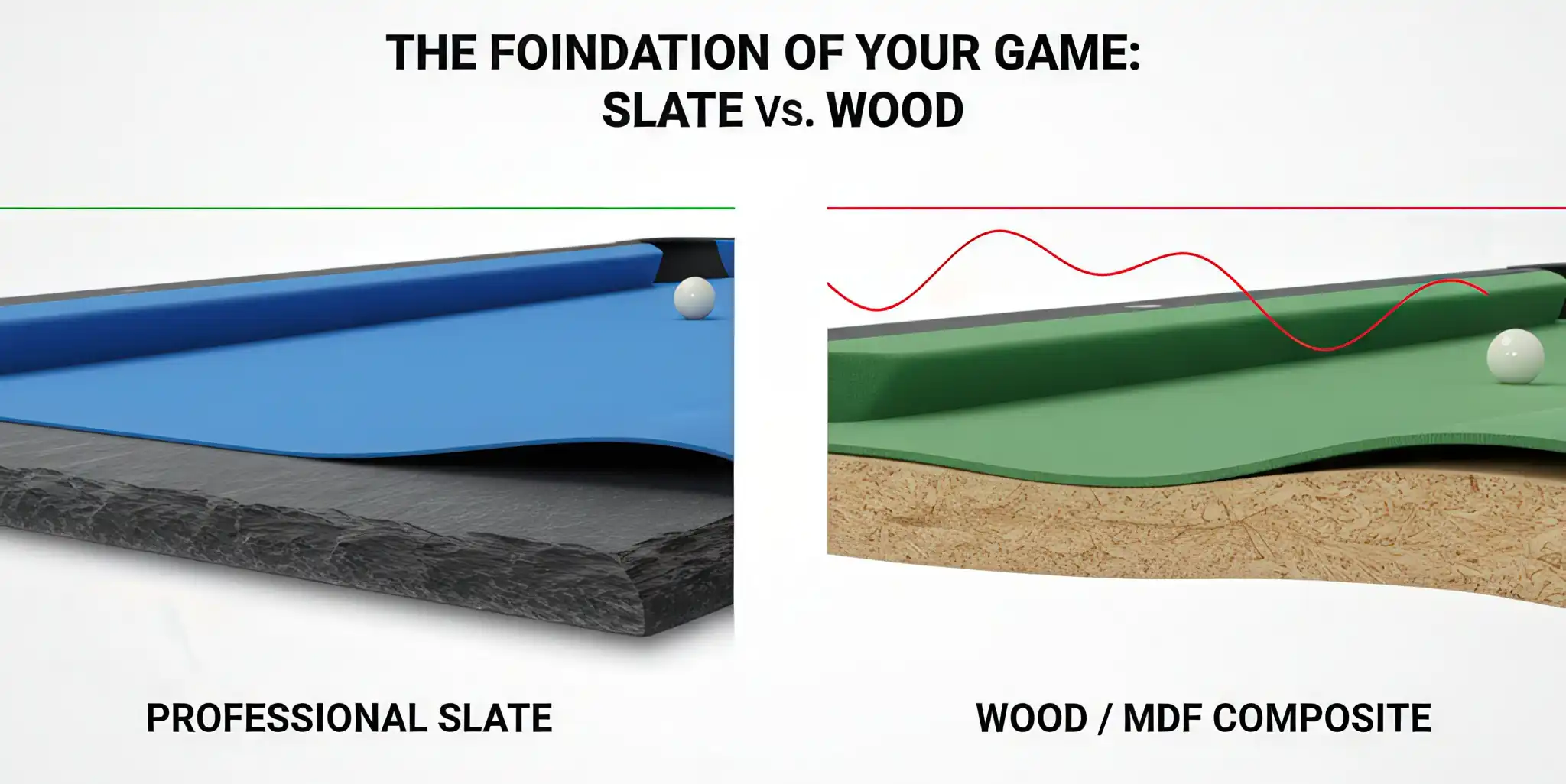 Slate vs. Wood Pool Tables 1