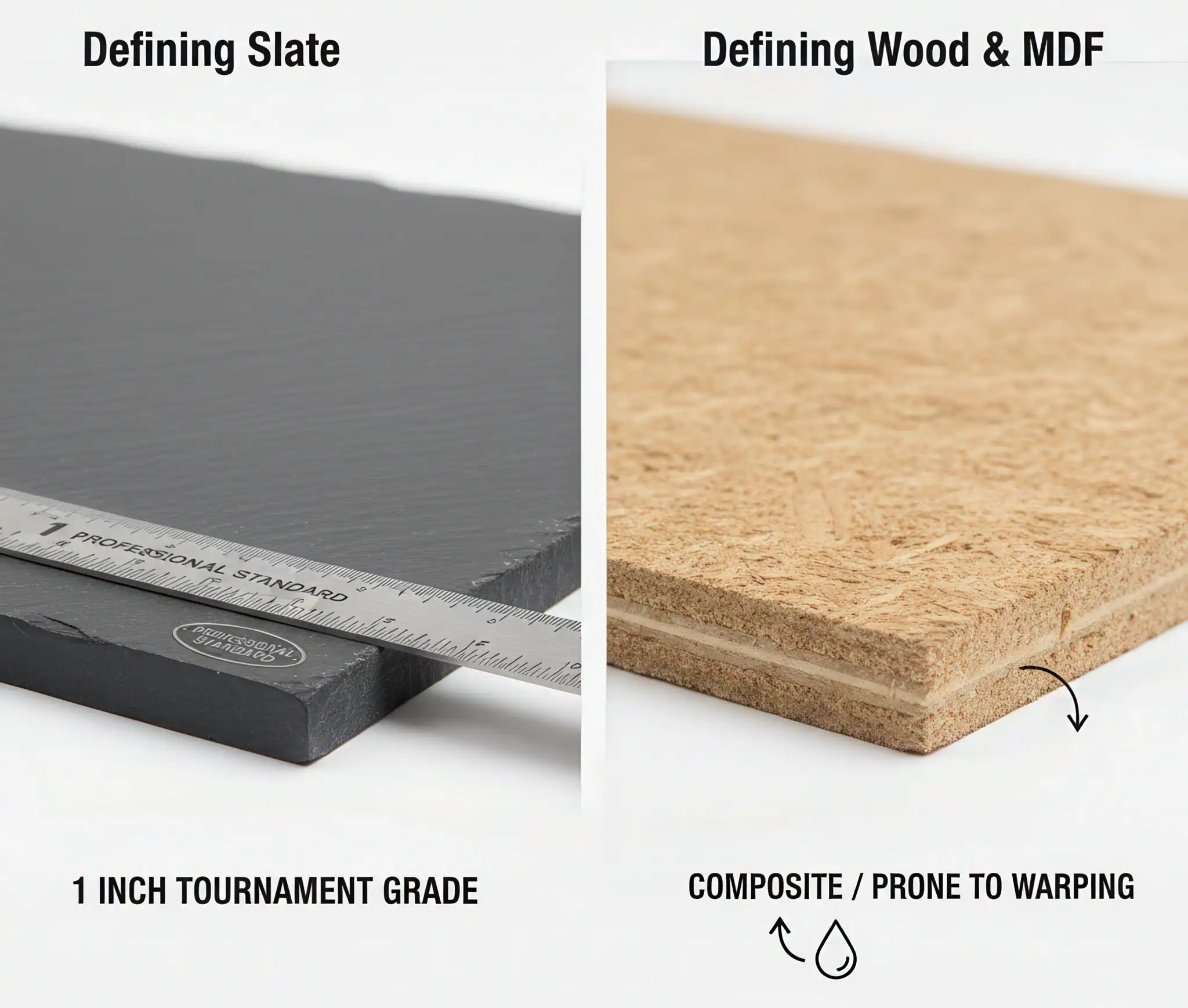 Slate vs. Wood Pool Tables 2